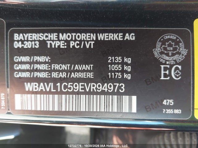 BMW X1 Xdrive28i 2014 WBAVL1C59EVR94973 Image 19