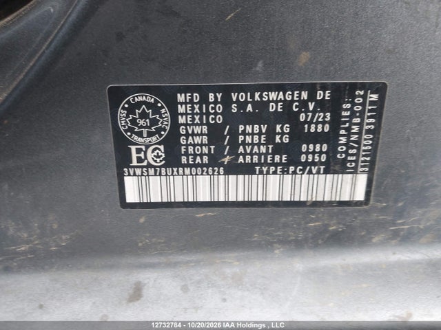 Volkswagen Jetta Comfortline 2024 3VWSM7BUXRM002626 Image 9