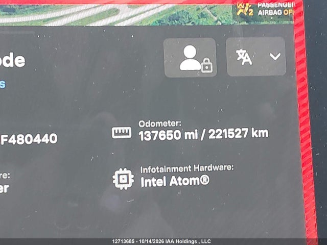 5YJ3E1EA0KF480440 Tesla Model 3 Long Range/mid Range/standard Range/standard Range Plus