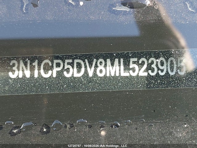 3N1CP5DV8ML523905 Nissan KICKS SR