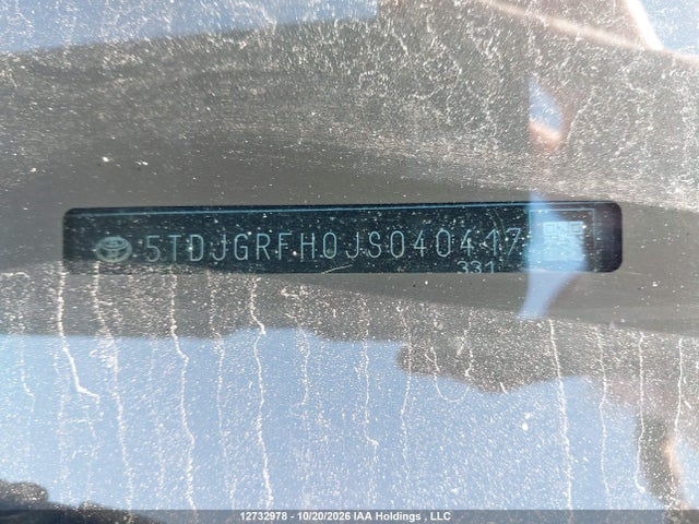 Toyota Highlander Hybrid Xle 2018 5TDJGRFH0JS040417 Image 19