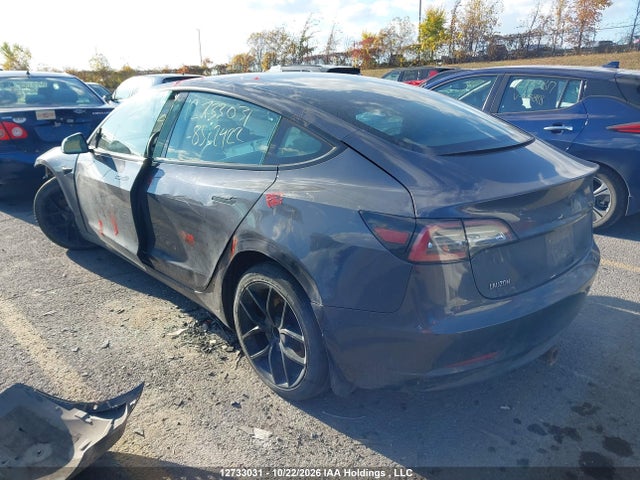 Auction sale of the 2021 Tesla Model 3 Standard Range/standard Range Plus, vin: 5YJ3E1EA3MF852422, lot number: 12733031