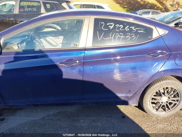 5NPDH4AE8EH477331 Hyundai Elantra Gls