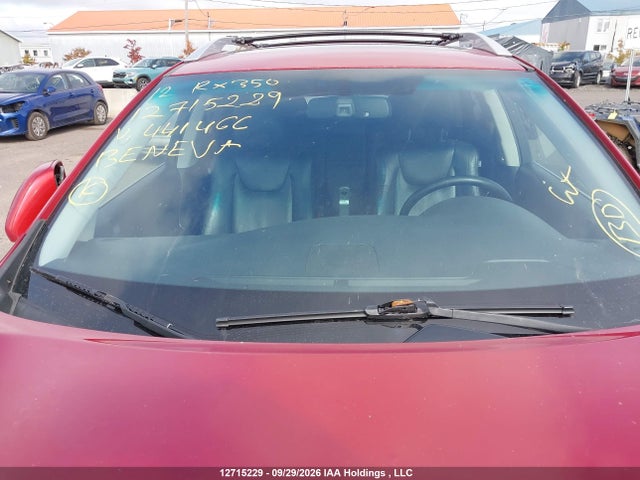 12715229 :رقم المزاد ، JTJBK1BA7C2441466 vin ، 2012 Lexus Rx 350 مزاد بيع