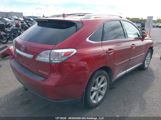 12715229 :رقم المزاد ، JTJBK1BA7C2441466 vin ، 2012 Lexus Rx 350 مزاد بيع