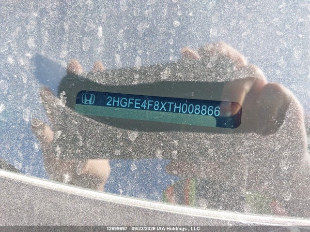 Продаж на аукціоні авто 2026 Honda Civic Sport Hybrid/sport Touring Hybrid, vin: 2HGFE4F8XTH008866, номер лоту: 12699697