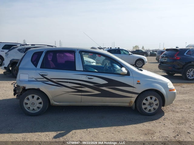 Aukcja sprzedaży 2004 Chevrolet Aveo 5 Ls, vin: KL1TJ62664B140957, numer aukcji: 12708947