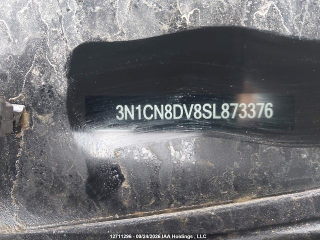 3N1CN8DV8SL873376 Nissan Versa S Fwd Cvt