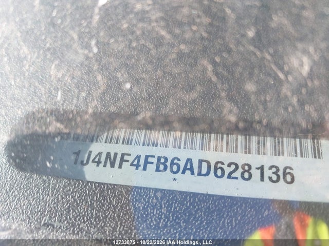 12733875 :رقم المزاد ، 1J4NF4FB6AD628136 vin ، 2010 Jeep Compass Sport مزاد بيع
