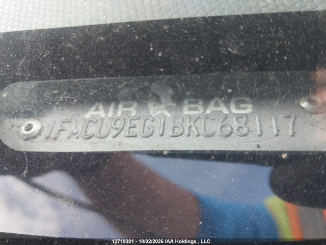 Продаж на аукціоні авто 2011 Ford Escape Limited, vin: 1FMCU9EG1BKC68117, номер лоту: 12719301