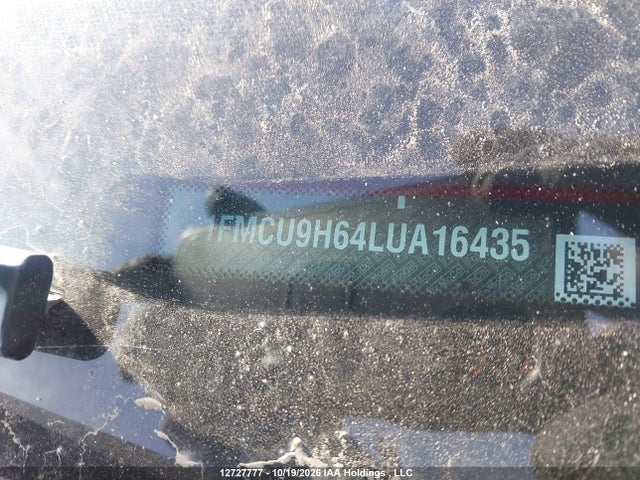 Продаж на аукціоні авто 2020 Ford Escape Sel, vin: 1FMCU9H64LUA16435, номер лоту: 12727777