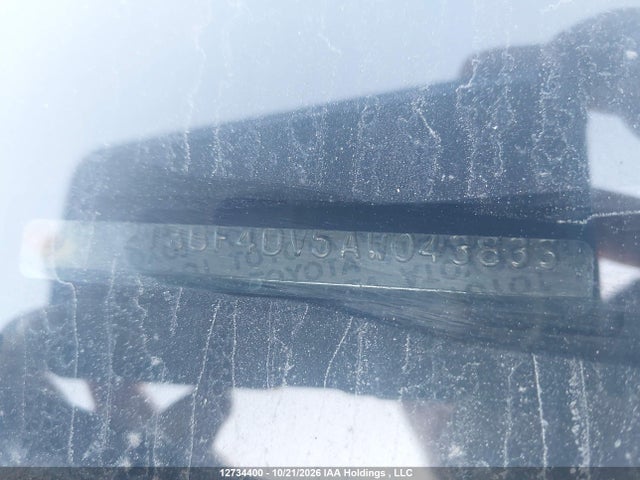 12734400 :رقم المزاد ، 2T3BF4DV5AW043833 vin ، 2010 Toyota Rav4 مزاد بيع