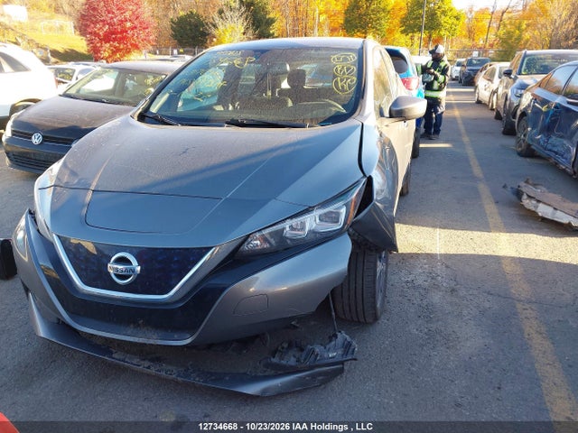 12734668 :رقم المزاد ، 1N4AZ1CP8JC317636 vin ، 2018 Nissan Leaf S/sv/sl مزاد بيع