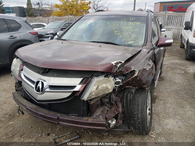 12734694 :رقم المزاد ، 2HNYD28377H537479 vin ، 2007 Acura Mdx Technology مزاد بيع