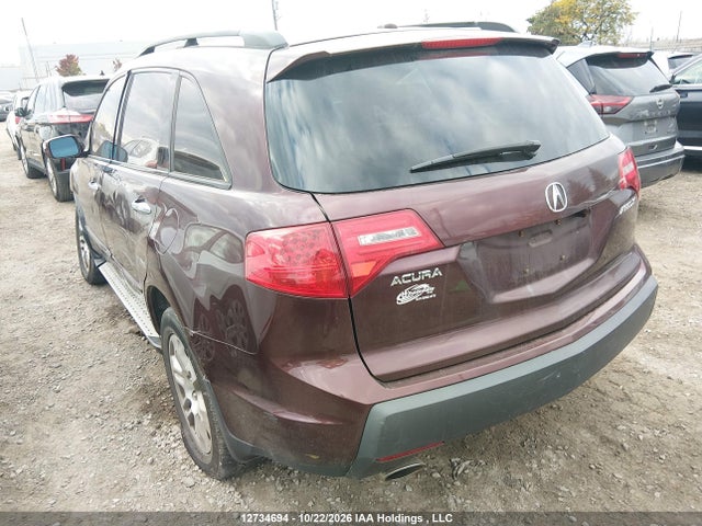 12734694 :رقم المزاد ، 2HNYD28377H537479 vin ، 2007 Acura Mdx Technology مزاد بيع
