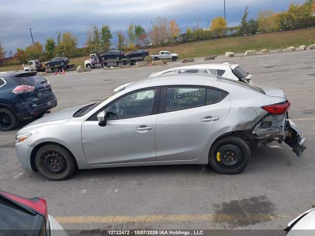 12722472 :رقم المزاد ، JM1BN1U75H1110958 vin ، 2017 Mazda Mazda3 Gx مزاد بيع