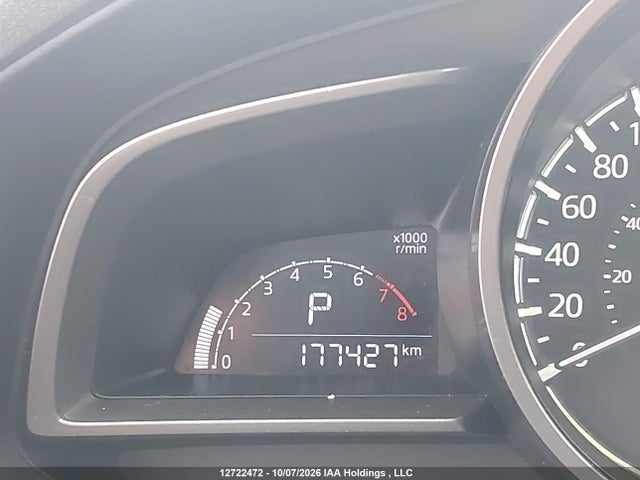 12722472 :رقم المزاد ، JM1BN1U75H1110958 vin ، 2017 Mazda Mazda3 Gx مزاد بيع