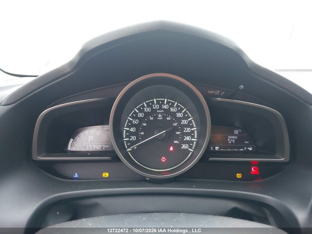12722472 :رقم المزاد ، JM1BN1U75H1110958 vin ، 2017 Mazda Mazda3 Gx مزاد بيع