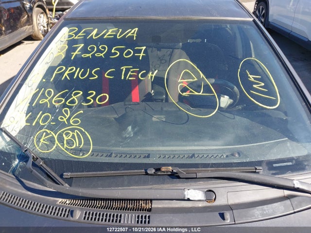 Продаж на аукціоні авто 2016 Toyota Prius C Technology, vin: JTDKDTB38G1126830, номер лоту: 12722507
