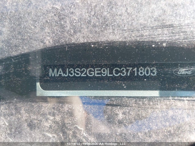 12719732 :رقم المزاد ، MAJ3S2GE9LC371803 vin ، 2020 Ford Ecosport Se مزاد بيع