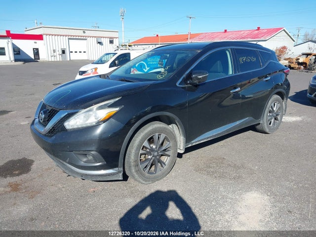 2015 Nissan Murano Platinum/sl/sv მანქანა იყიდება აუქციონზე, vin: 5N1AZ2MH9FN283981, აუქციონის ნომერი: 12726320