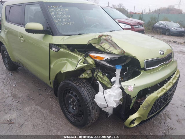 12439504 :رقم المزاد ، KNDJN2A26E7740801 vin ، 2014 Kia Soul مزاد بيع