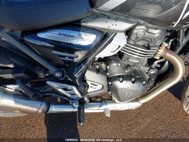 12696032 :رقم المزاد ، SMTT127Y8RNA05825 vin ، 2024 Triumph Motorcycle Speed 400 مزاد بيع