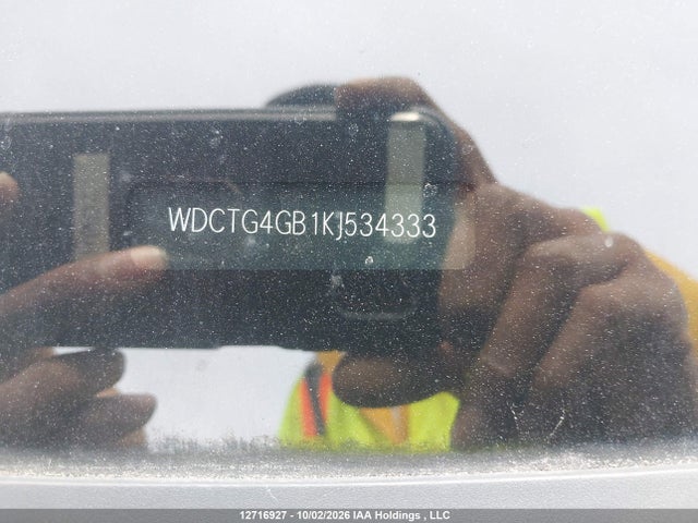 WDCTG4GB1KJ534333 Mercedes-Benz Gla 250 4matic