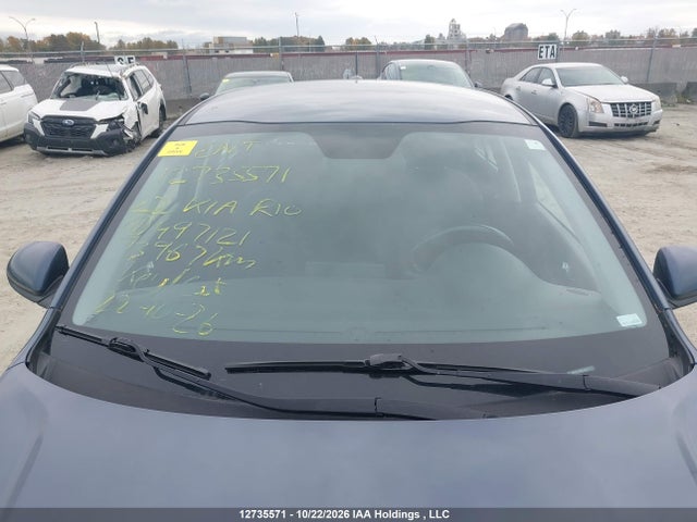 12735571 :رقم المزاد ، 3KPA25AD1NE497121 vin ، 2022 Kia Rio S مزاد بيع