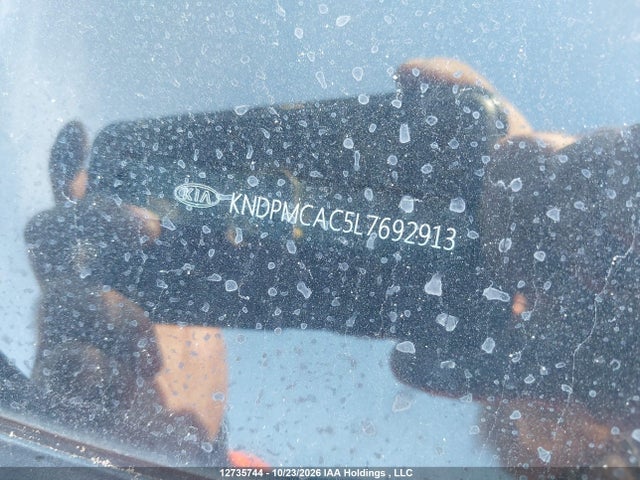 2020 Kia Sportage Lx მანქანა იყიდება აუქციონზე, vin: KNDPMCAC5L7692913, აუქციონის ნომერი: 12735744