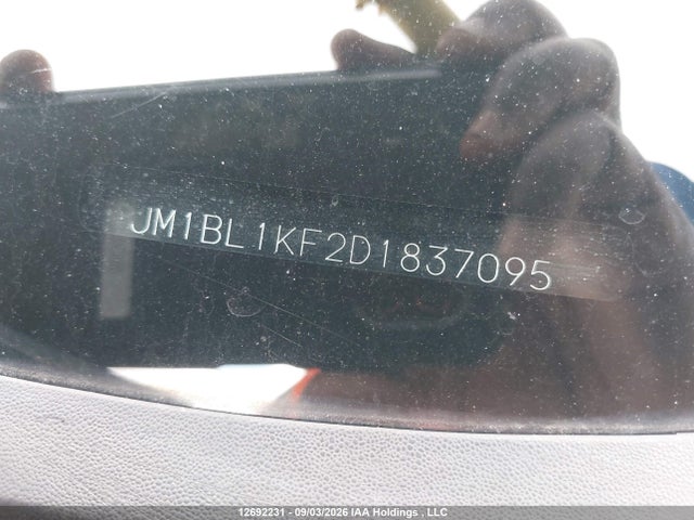 Aukcja sprzedaży 2013 Mazda Mazda3 Gx, vin: JM1BL1KF2D1837095, numer aukcji: 12692231
