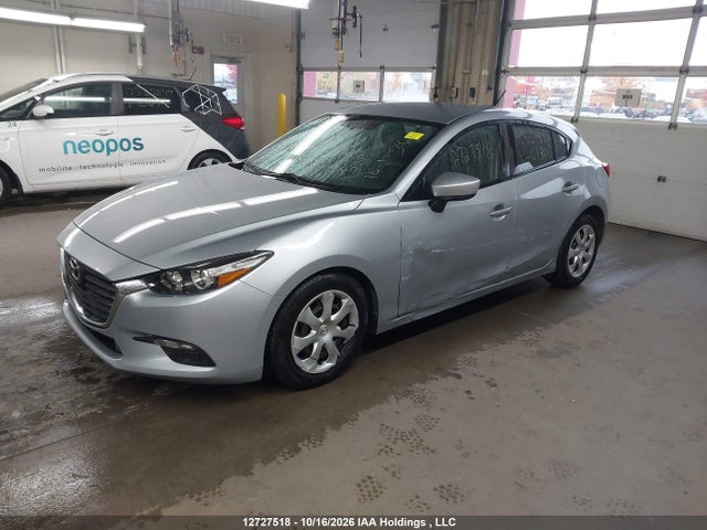 12727518 :رقم المزاد ، 3MZBN1K74HM124370 vin ، 2017 Mazda Mazda3 Gx مزاد بيع
