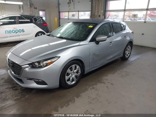 12727518 :رقم المزاد ، 3MZBN1K74HM124370 vin ، 2017 Mazda Mazda3 Gx مزاد بيع