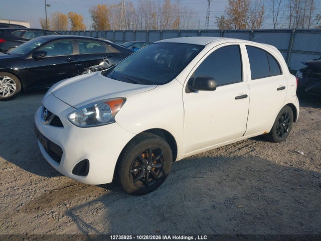 2015 Nissan Micra მანქანა იყიდება აუქციონზე, vin: 3N1CK3CP3FL267116, აუქციონის ნომერი: 12735925