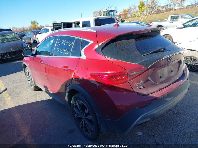 2017 Infiniti Qx30 მანქანა იყიდება აუქციონზე, vin: SJKCH5CR1HA022962, აუქციონის ნომერი: 12729387
