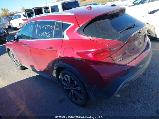 2017 Infiniti Qx30 მანქანა იყიდება აუქციონზე, vin: SJKCH5CR1HA022962, აუქციონის ნომერი: 12729387