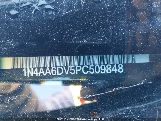 12736116 :رقم المزاد ، 1N4AA6DV5PC509848 vin ، 2023 Nissan Maxima Sl مزاد بيع