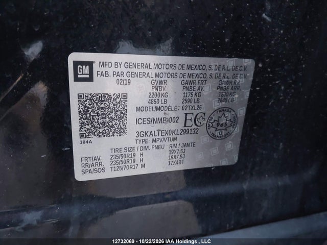 GMC Terrain Sle 2019 3GKALTEX0KL299132 Image 18