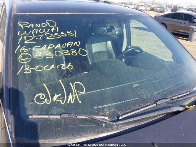 12725531 :رقم المزاد ، 2C4RDGBG9GR330380 vin ، 2016 Dodge Grand Caravan Se/sxt مزاد بيع