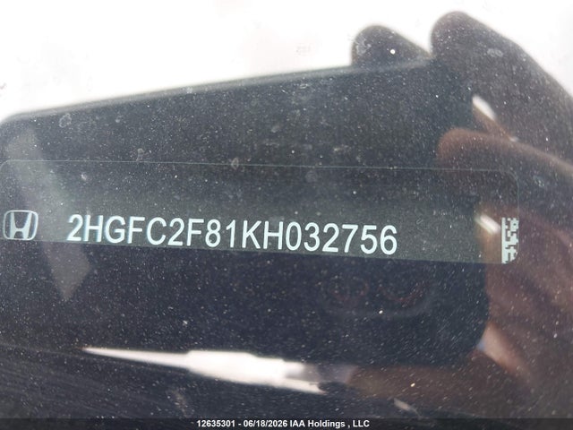 Honda Civic Sport 2019 2HGFC2F81KH032756 Image 18