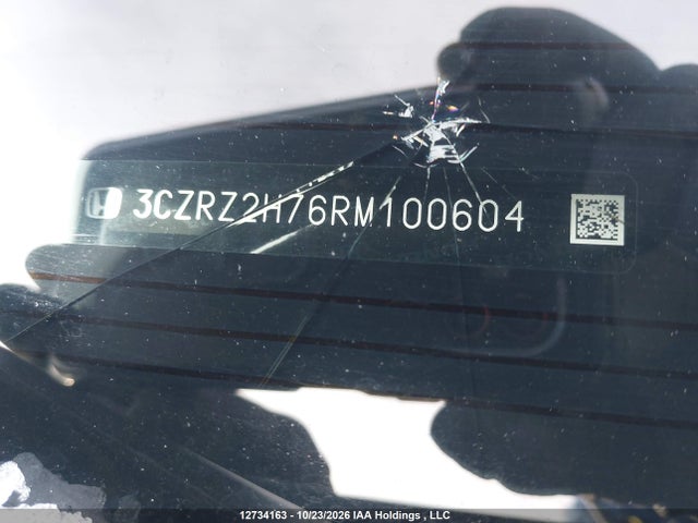 Продаж на аукціоні авто 2024 Honda Hr-v Ex-l Navi, vin: 3CZRZ2H76RM100604, номер лоту: 12734163