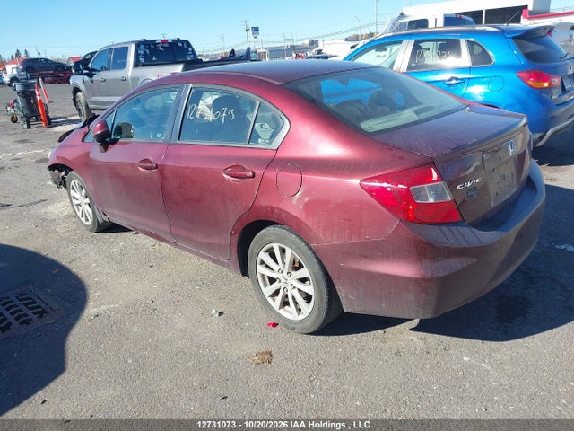Aukcja sprzedaży 2012 Honda Civic Ex, vin: 2HGFB2E58CH022088, numer aukcji: 12731073