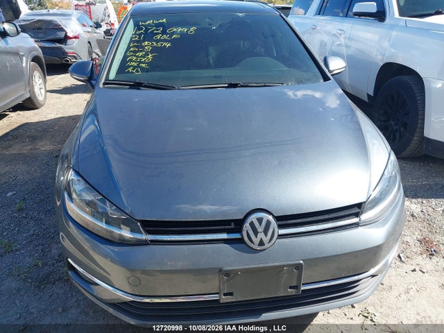 Продажа на аукционе авто 2021 Volkswagen Golf Comfortline/highline, vin: 3VWG57AU8MM003514, номер лота: 12720998