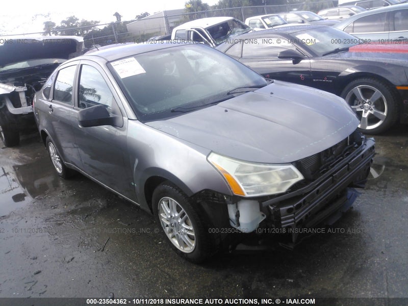 2009 Ford Focus Se Gray vin: 1FAHP35N99W261292