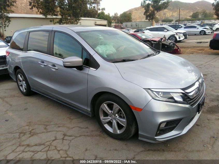 2020 Honda Odyssey Ex-l Серый vin: 5FNRL6H74LB036413