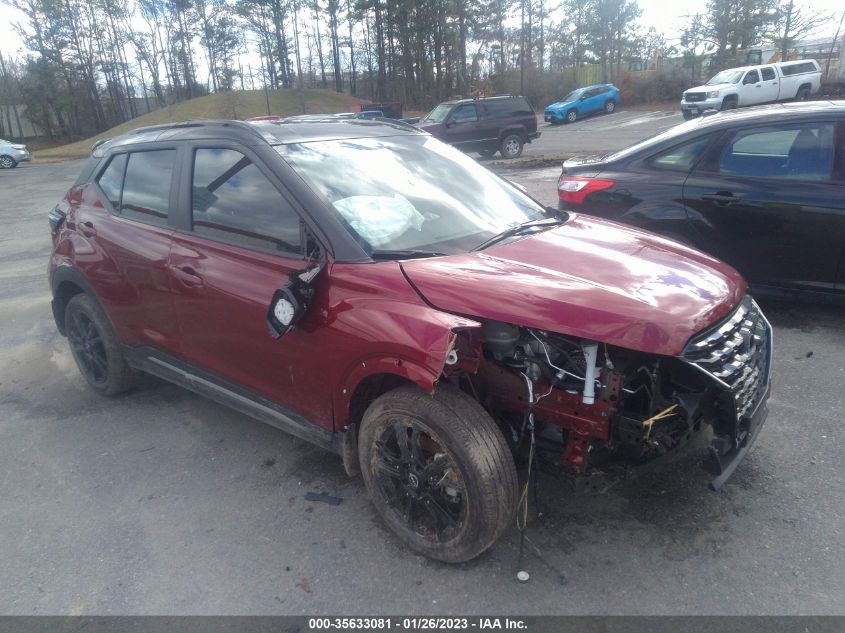 2022 Nissan Kicks Sr Красный vin: 3N1CP5DVXNL528170