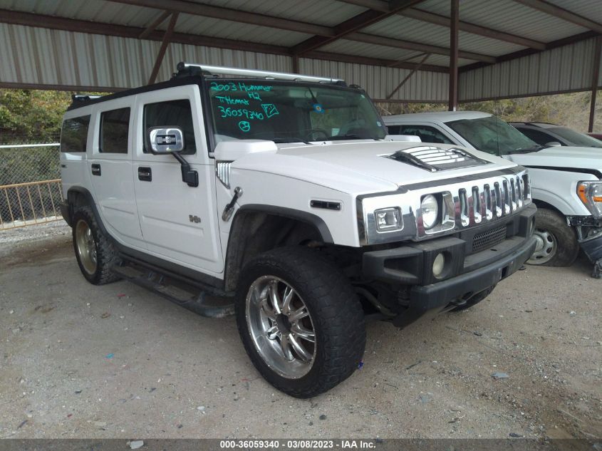 Price & History 2003 Hummer H2 vin 5GRGN23UX3H112562 AutoHelperBot