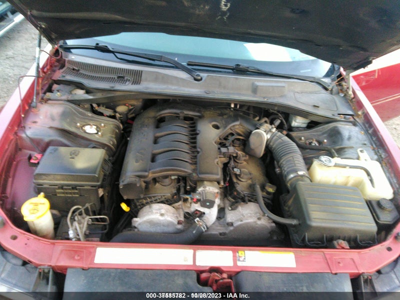 2007 Chrysler 300 Touring Темно-бордовый vin: 2C3KA53G77H740179