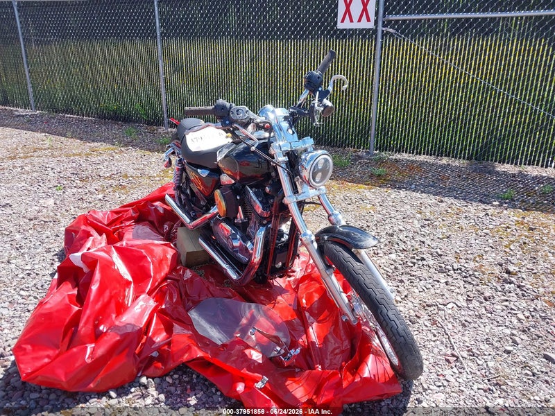 2008 Harley-davidson Xl1200 C Черный vin: 1HD1CT3188K406625