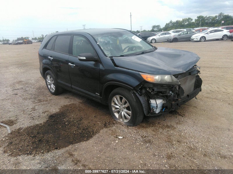 2011 Kia Sorento Ex V6 Blue vin: 5XYKUDA28BG009837